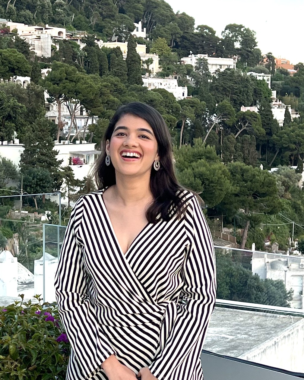 Portrait of Vani smiling